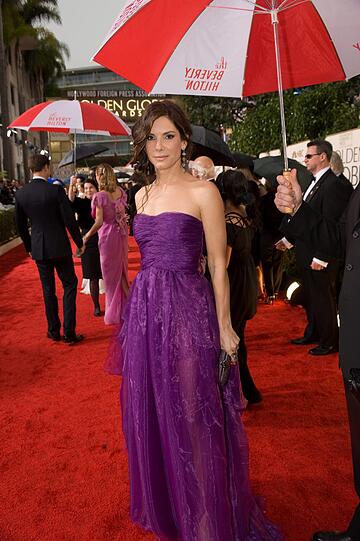 Sandra Bullock bei den Golden Globes 2010.