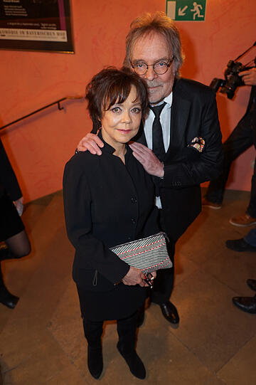 Thomas Fritsch und Jopie-Witwe Simone Rethel-Heesters.