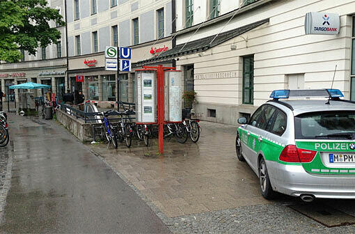 Polizeieinsatz in Haidhausen (Symbolbild)