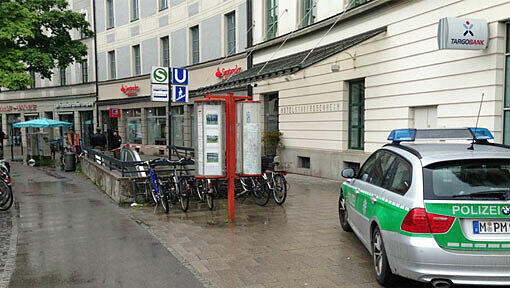 Polizeieinsatz in Haidhausen (Symbolbild) Polizeieinsatz in Haidhausen (Symbolbild)