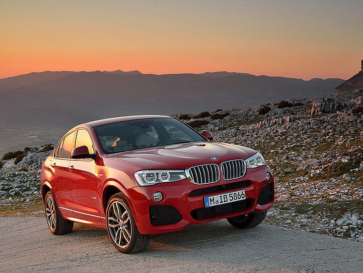 Mischung aus SUV und Limousine: BMW X4