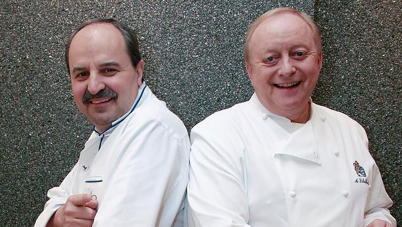 Johann Lafer und Alfons Schuhbeck haben immer wieder für Projekte zusammengearbeitet.