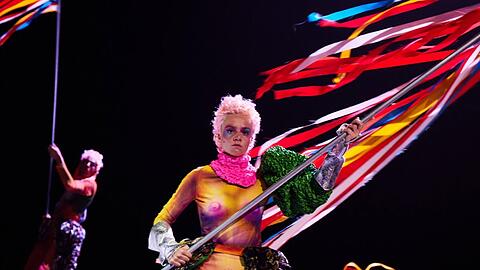 Anti War Women: Jelena Kuljic als Friedens Jeanne d'Arc.