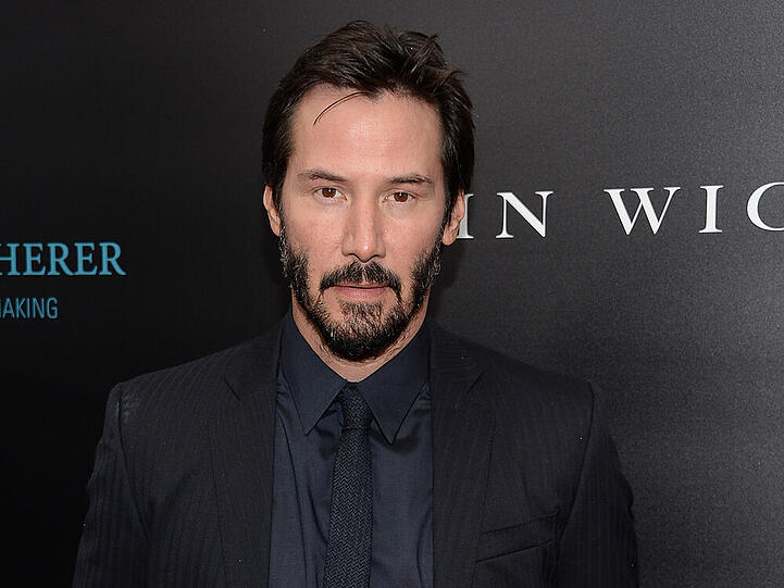 Keanu Reeves bei der Premiere seines neuen Films "John Wick"