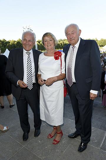 Erwin Huber, Günther Beckstein und Frau Marga