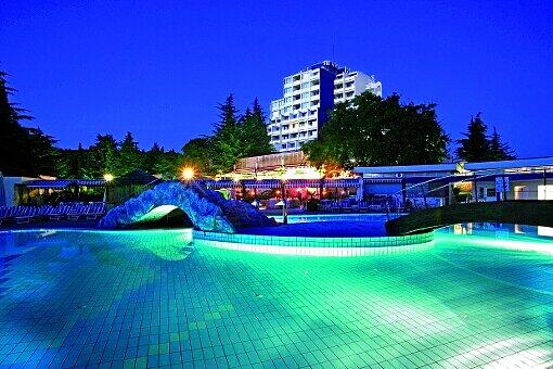 Das Vier-Sterne Valamar Diamant Hotel in Porec.