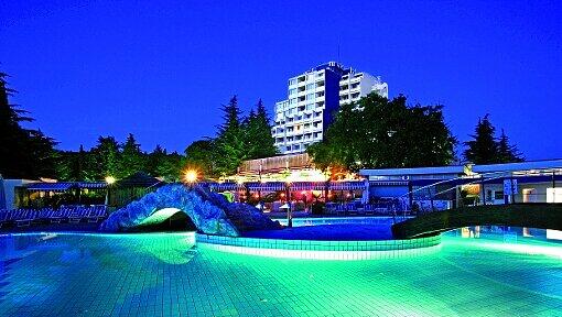 Das Vier-Sterne Valamar Diamant Hotel in Porec. Das Vier-Sterne Valamar Diamant Hotel in Porec.