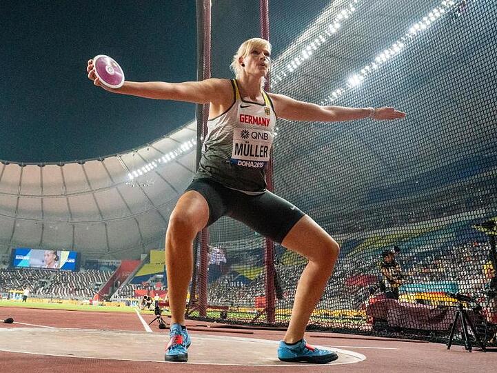 Nadine Müller holte 2015 WM-Bronze.