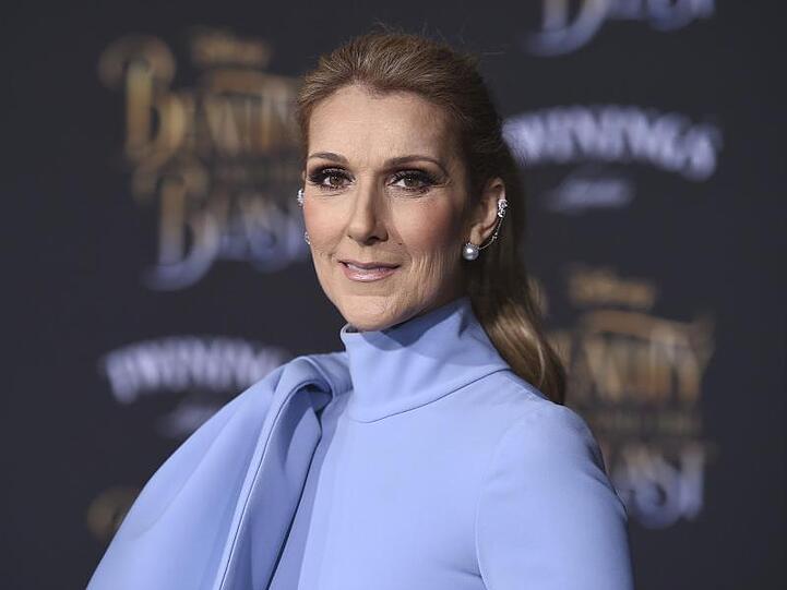 Celine Dion bei der Weltpremiere des Films "Beauty and the Beast".