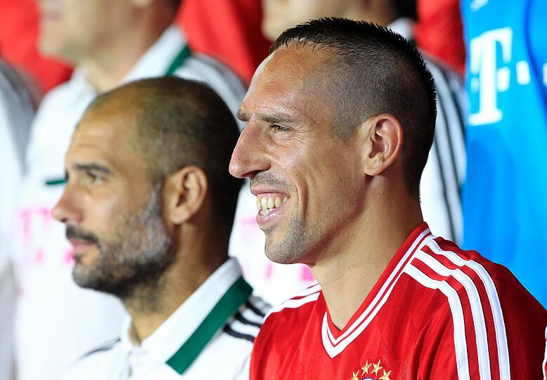 Weitere Fotos vom Bayern-Foto-Shooting.