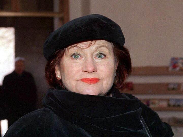 Die Schauspielerin Lis Verhoeven im Jahr 2000 in München.