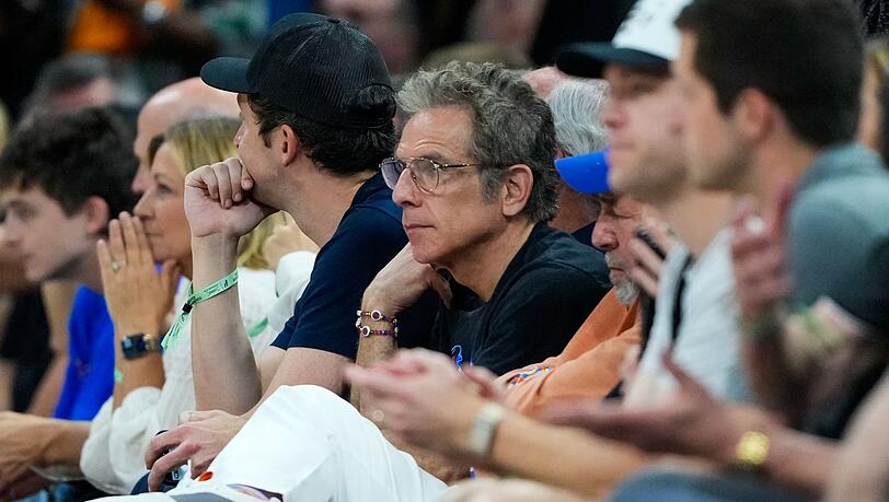Ben Stiller war wieder unter den prominenten Zuschauern bei den NBA-Finals. Ben Stiller war wieder unter den prominenten Zuschauern bei den NBA-Finals.