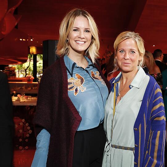 Model Monica Ivancan und Antonia Zander (Mode).
