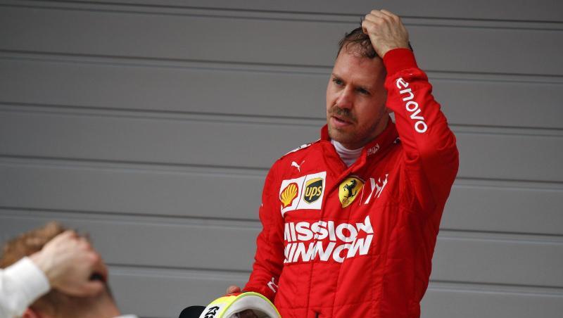 Skeptisch: Ferrari-Pilot Sebastian Vettel nach Platz drei in Shanghai. Skeptisch: Ferrari-Pilot Sebastian Vettel nach Platz drei in Shanghai.