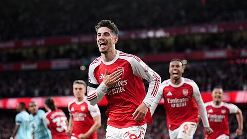 Kai Havertz schoss Arsenal zum Sieg gegen den FC Burnley - und damit auch zur vorzeitigen Meisterschaft.