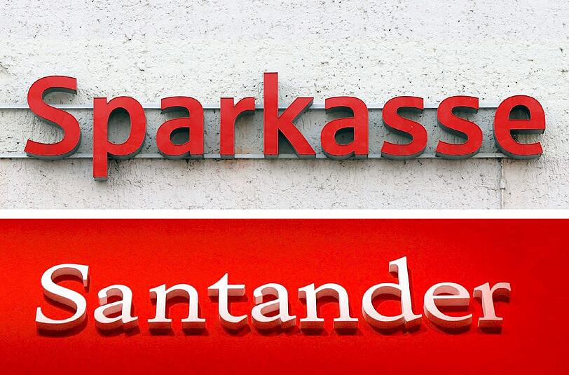 Die Sparkassen und die spanische Santander-Bank streiten seit Jahren um die Markenfarbe Rot. Foto: Jens Wolf