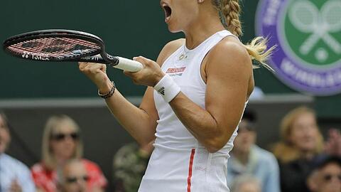 Steht in Wimbledon in der zweiten Runde: Angelique Kerber.