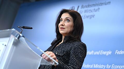 Wirtschaftsministerin Reiche in Berlin.