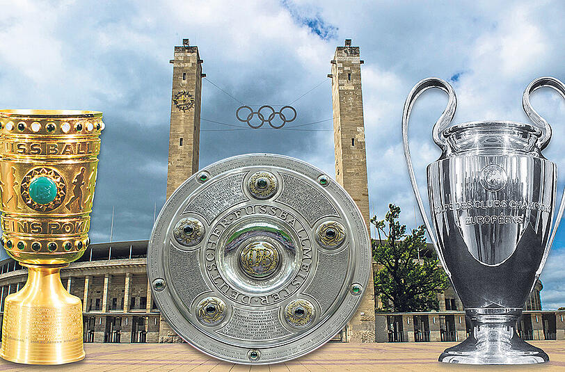 Der FC Bayern gewann 2013 das Triple aus Champions League, Meisterschaft und DFB-Pokal.