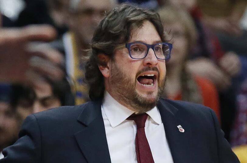 Trainiert die Bamberger Basketballer seit Sommer 2014: der Italiener Andrea Trinchieri.