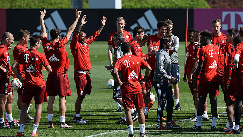 Bereits im vergangenen Jahr hatten die Bayern viel Spaß in Katar.