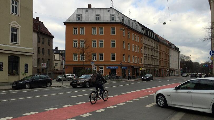 Am Freitagabend wird die Kapuzinerstraße kurzzeitig autofrei. (Archivbild)