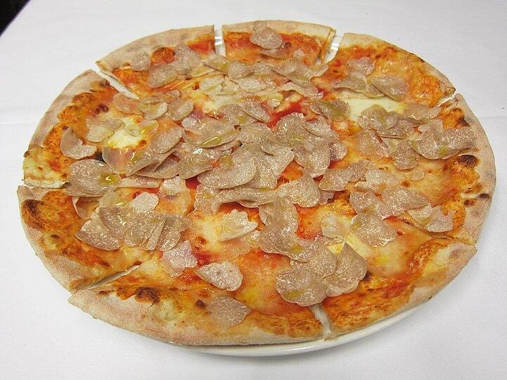 Die berühmte Trüffel-Pizza