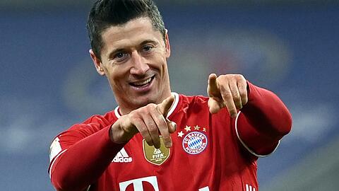 Hat den Rekord von Gerd Müller fest im Visier: Bayerns Tormaschine Robert Lewandowski