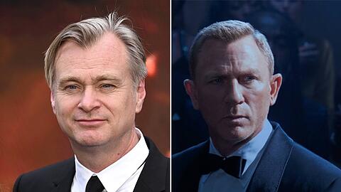 Bannt Christopher Nolan (l.) den Nachfolger von Daniel Craig als James Bond auf Film?