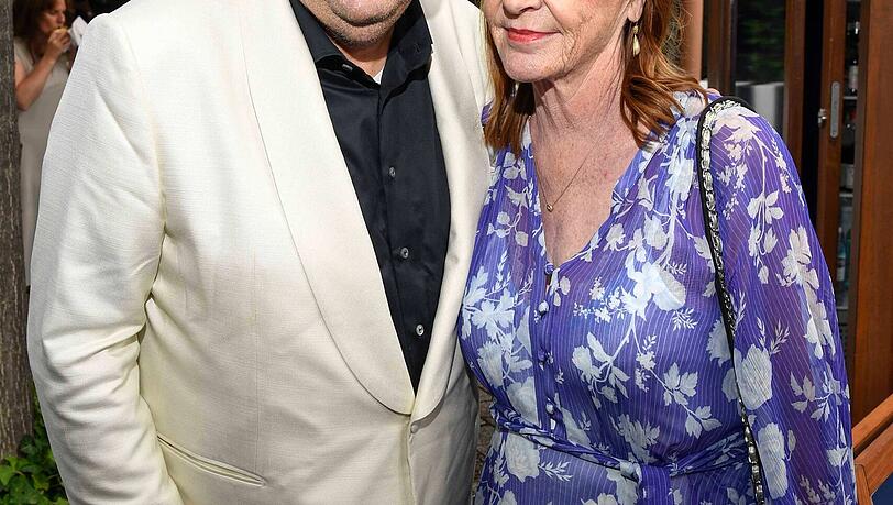 Johann Lafer mit seiner Frau Silvia im Juli 2025.  In M&uuml;nchen war sie nicht dabei.