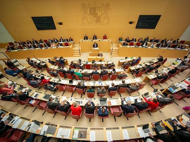 Markus Söder (CSU), Ministerpräsident von Bayern, spricht im Landtag in München. Foto: Peter Kneffel/Archivbild