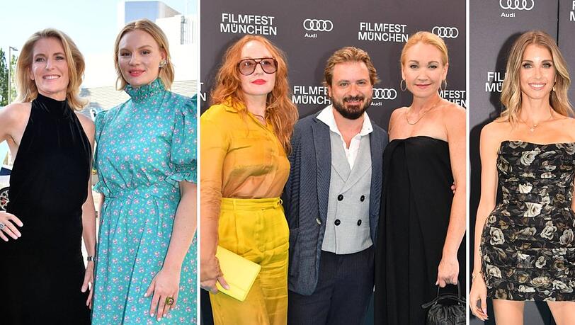 Filmfest München Opening Night mit (v.l.) Maria Furtwängler, Rosalie Thomass, Brigitte Hobmeier, Daniel Christensen, Lisa Maria Potthoff und Cathy Hummels.