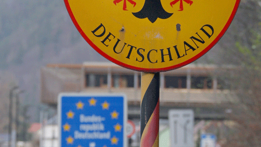 Die deutsche Grenze. Die deutsche Grenze.