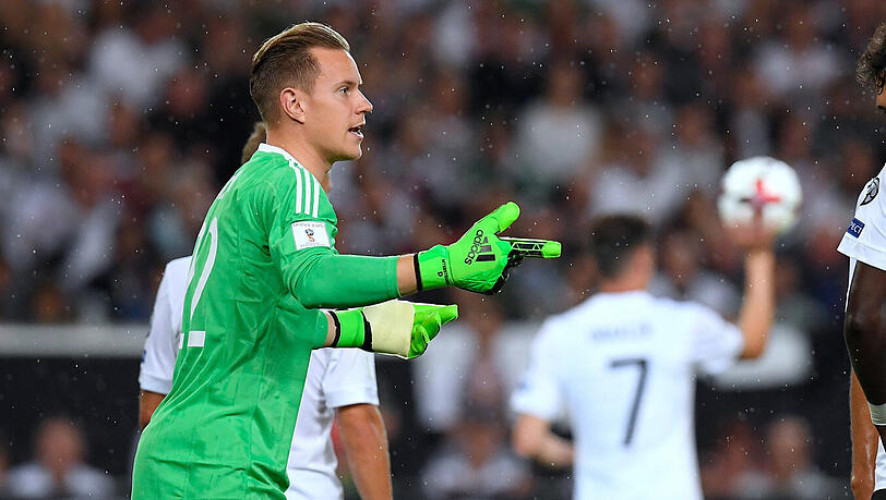 MARC ANDRE TER STEGEN: Note 3 - Das 16. Länderspiel der neuen Nummer zwei war aus der Kategorie easy going – fast nichts zu tun. MARC ANDRE TER STEGEN: Note 3 - Das 16. Länderspiel der neuen Nummer zwei war aus der Kategorie easy going – fast nichts zu tun.