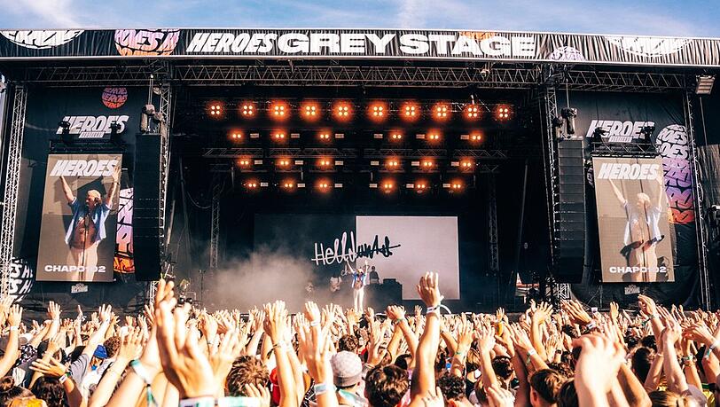 Das Heroes Festival kehrt nach Freiburg zurück. Das Heroes Festival kehrt nach Freiburg zurück.