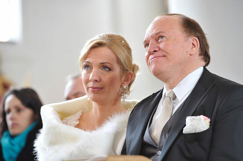 Die Traumhochzeit von Star-Koch Winkler und seiner Denise - sehen Sie hier die wunderschönen Bilder aus dem zugeschneiten Aschau.
