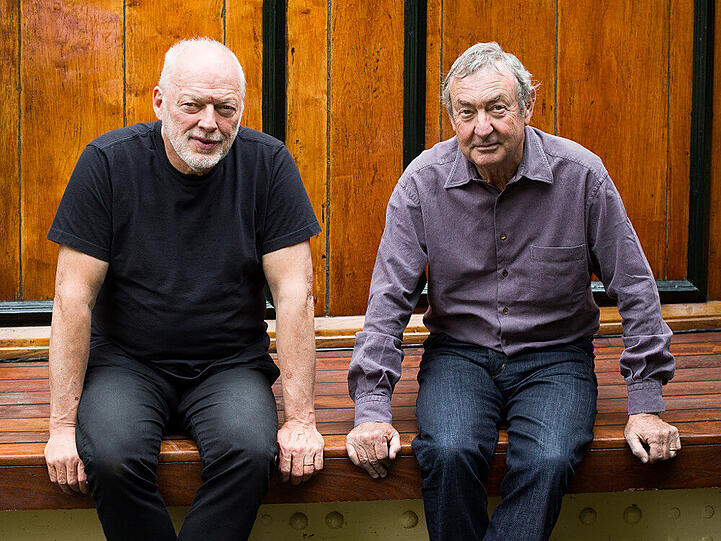 Sind sich nicht wirklich einig über die Zukunft von Pink Floyd: David Gilmour (l.) und Nick Mason (r.)