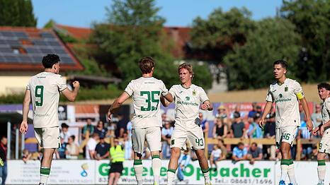 Die L&ouml;wen hatten im Testspiel mit dem SV Kay keinerlei M&uuml;he.