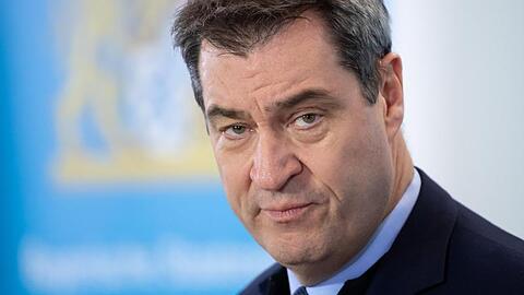 Markus Söder (CSU), Ministerpräsident von Bayern, nimmt an einer Pressekonferenz teil. Foto: Sven Hoppe/dpa