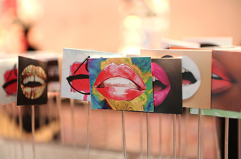 Due Lippen standen im Fokus der "The Art of the Lip"-Party.