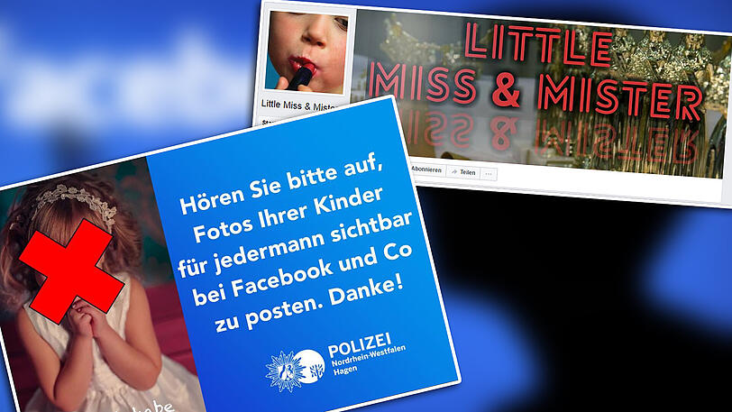 Die Polizei warnt bereits Eltern, private Fotos ihrer Kinder auf Facebook öffentlich zugänglich zu machen.