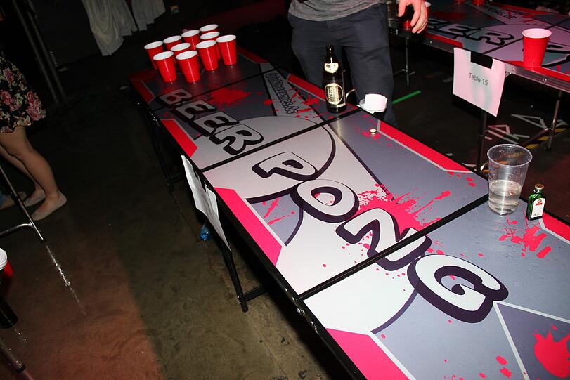 Weitere Bilder von der ersten Europameisterschaft im Beer Pong in München am 06. September.
