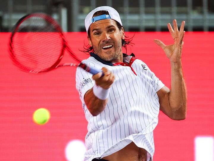 Setzte sich auf dem ehemaligen Flughafen Tempelhof im deutschen Duell durch: Tommy Haas.