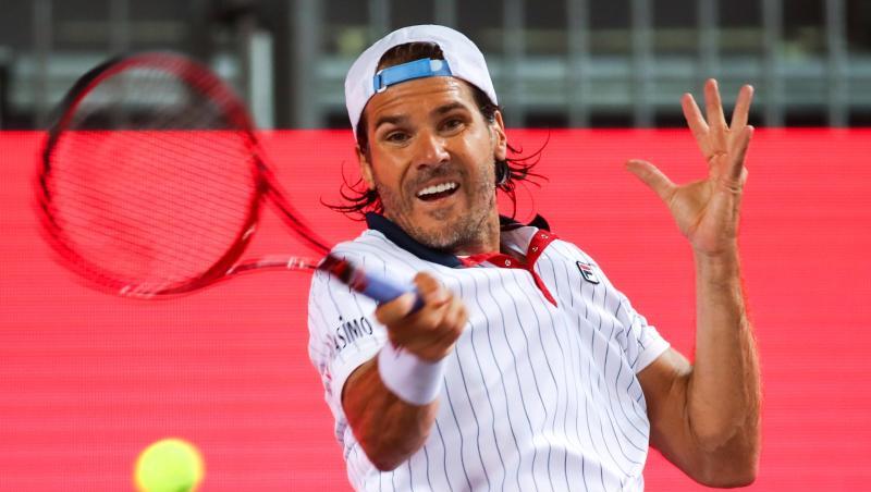 Setzte sich auf dem ehemaligen Flughafen Tempelhof im deutschen Duell durch: Tommy Haas. Setzte sich auf dem ehemaligen Flughafen Tempelhof im deutschen Duell durch: Tommy Haas.