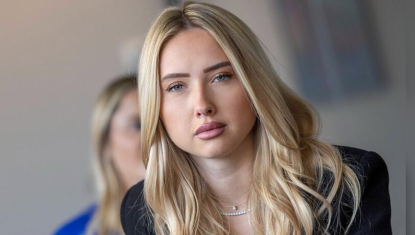 Muss künftig ohne ihren geliebten Hund durch die Welt gehen: Shania Geiss. Muss künftig ohne ihren geliebten Hund durch die Welt gehen: Shania Geiss.