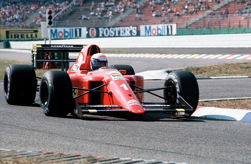 ...früher brannte er schnelle Runden in den Asphalt der internationalen F1-Kurse - der französische Vierfach-Weltmeister Alain Prost, der bei seinem zweiten Titelgewinn 1986 31 Jahre und 244 Tage alt war, belegt Rang Neun.