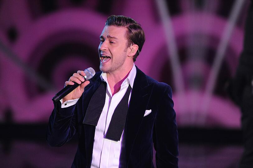 Die Bilder vom fulminanten Auftritt von Justin Timberlake bei Wetten, dass ...?