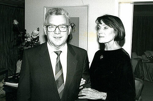 Werner Meyer mit Anneliese Friedmann