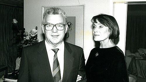 Werner Meyer mit Anneliese Friedmann Werner Meyer mit Anneliese Friedmann