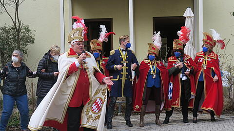 Sorgt für Stimmung: Narrhalla-Präsident (und Entertainer) Günther Grauer.